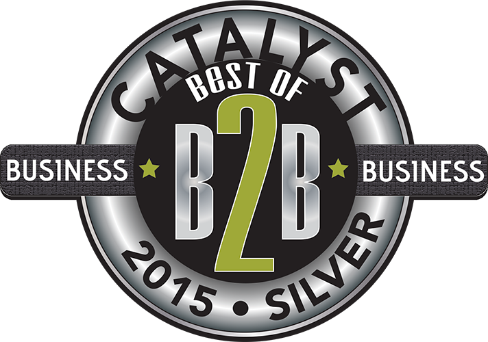 A silver award for best of business 2 0 1 5